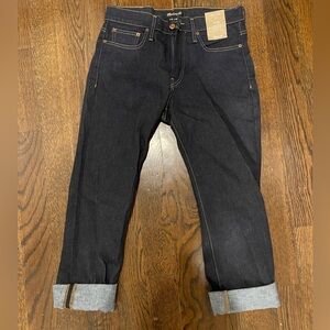 Madewell men’s dark wash rinse slim fit jeans